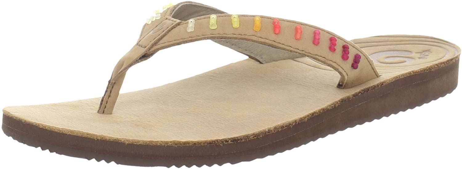 Cozumel Beaded Dames Sandaal Oatmeal W11-42