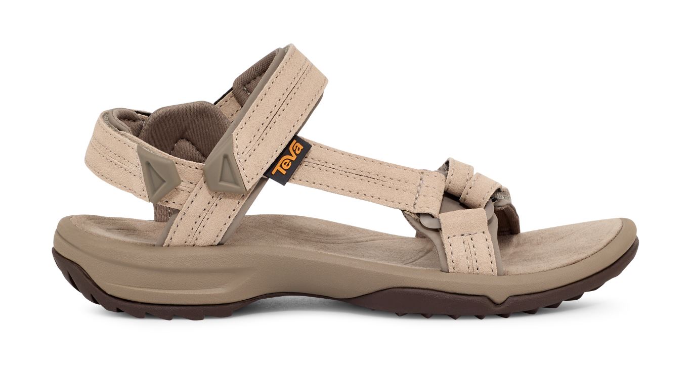 Terra Fi Lite Suede Sandaal Dames Feather Grey 11