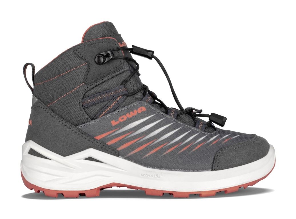 Zirrox II GTX Mid Jr Hoge Wandelschoen Kinderen Graphite/Coral 31
