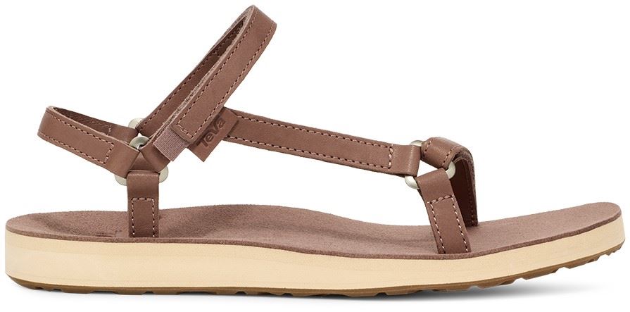 Original Universal Slim Lea Sandaal Dames Acorn 10