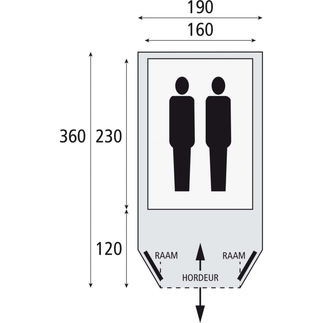 Airwave 190 B'Cool Tent