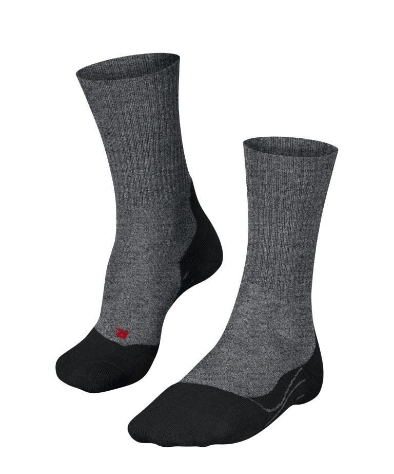 Falke TK2 Explore Wool Wandelsok Dames Black 39-40