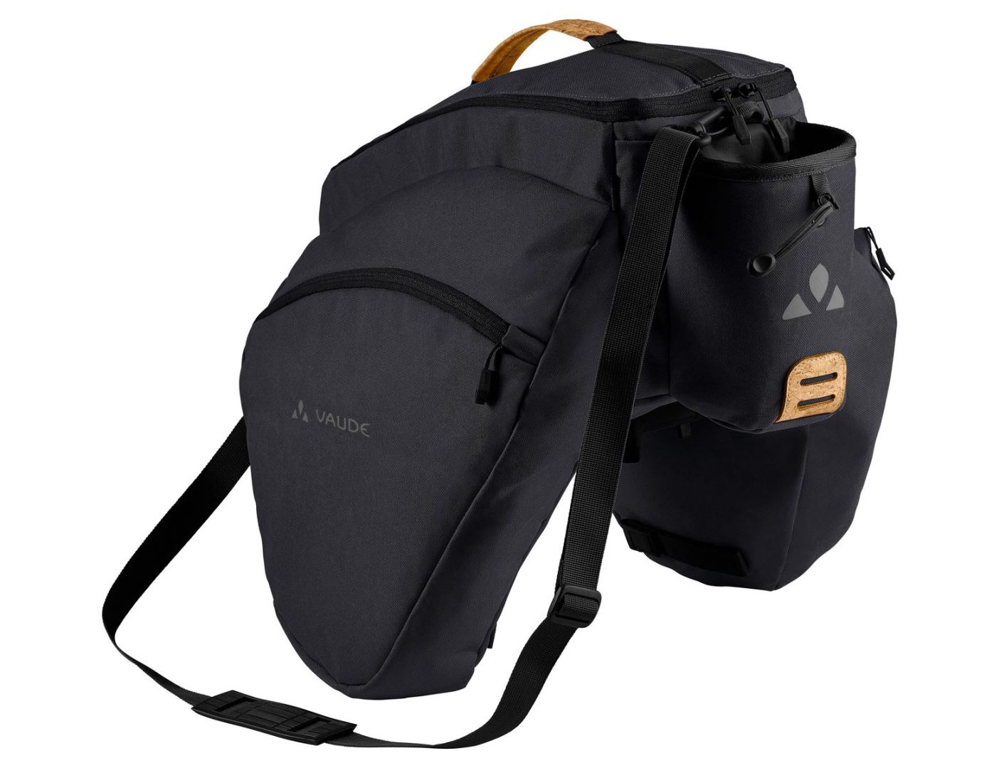 Esilkroad Plus Fietstas Black 22L