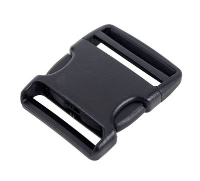 Buckle Slot Zwart 40 mm