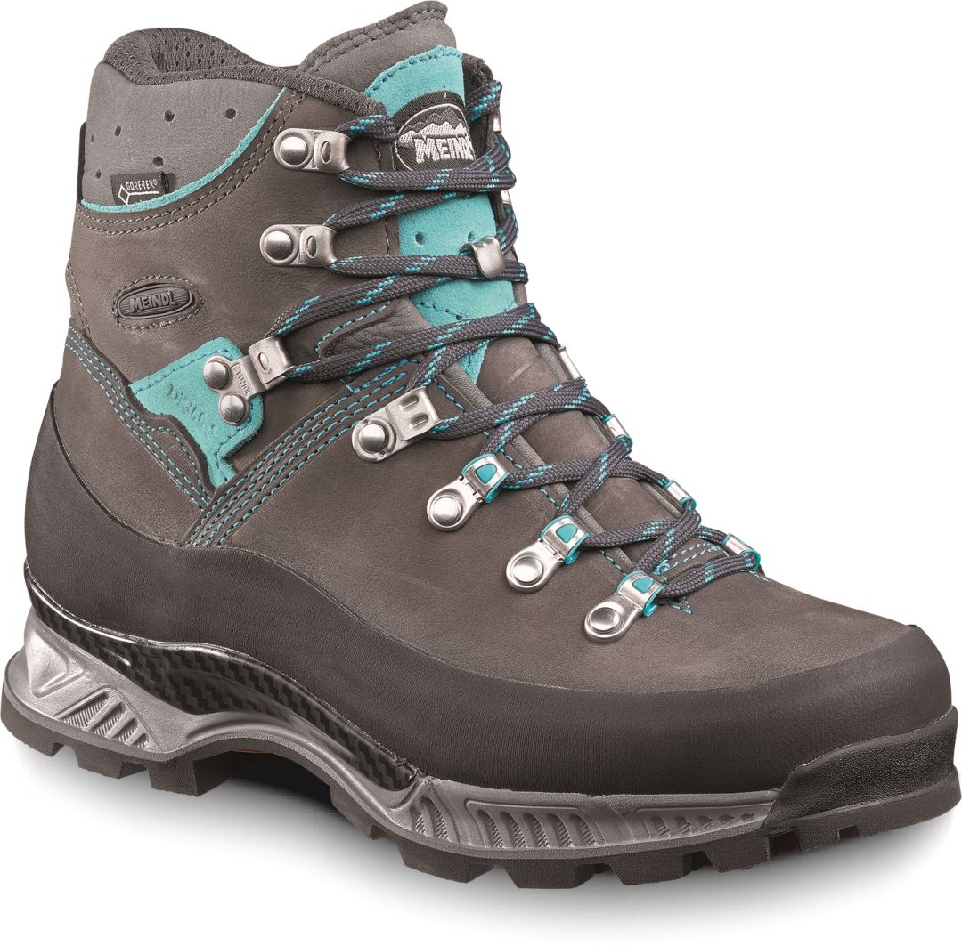 Island Lady Mfs Rock Dames Hoge Wandelschoen Anthrazit/Türkis 7,5/41,5