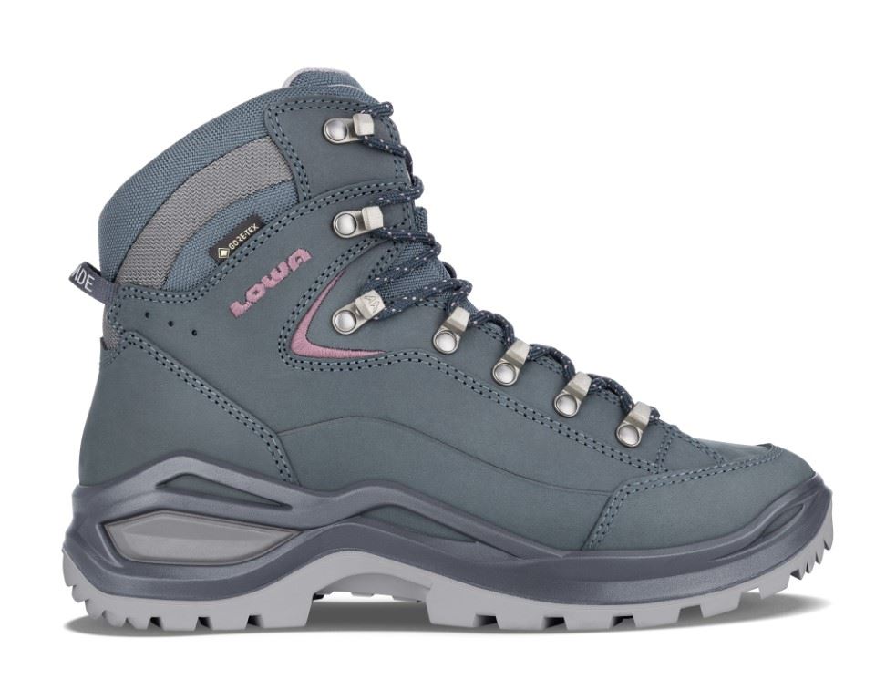 Renegade Evo GTX Mid Hoge Wandelschoen Dames Steel Blue/Old Rose 4