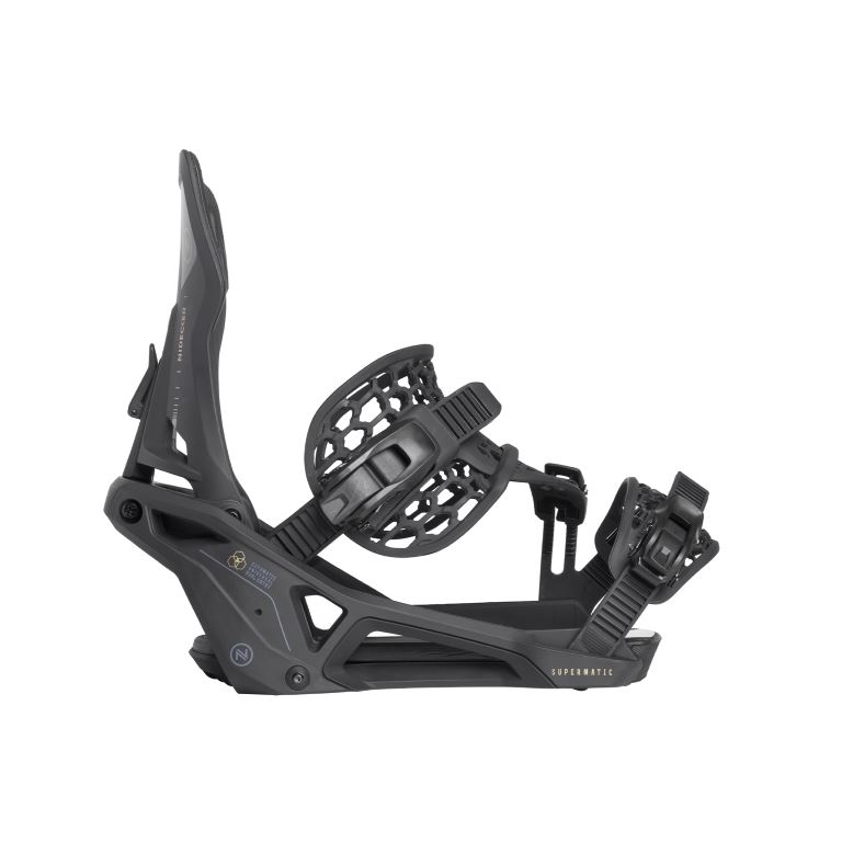 Supermatic Snowboardbinding Black S