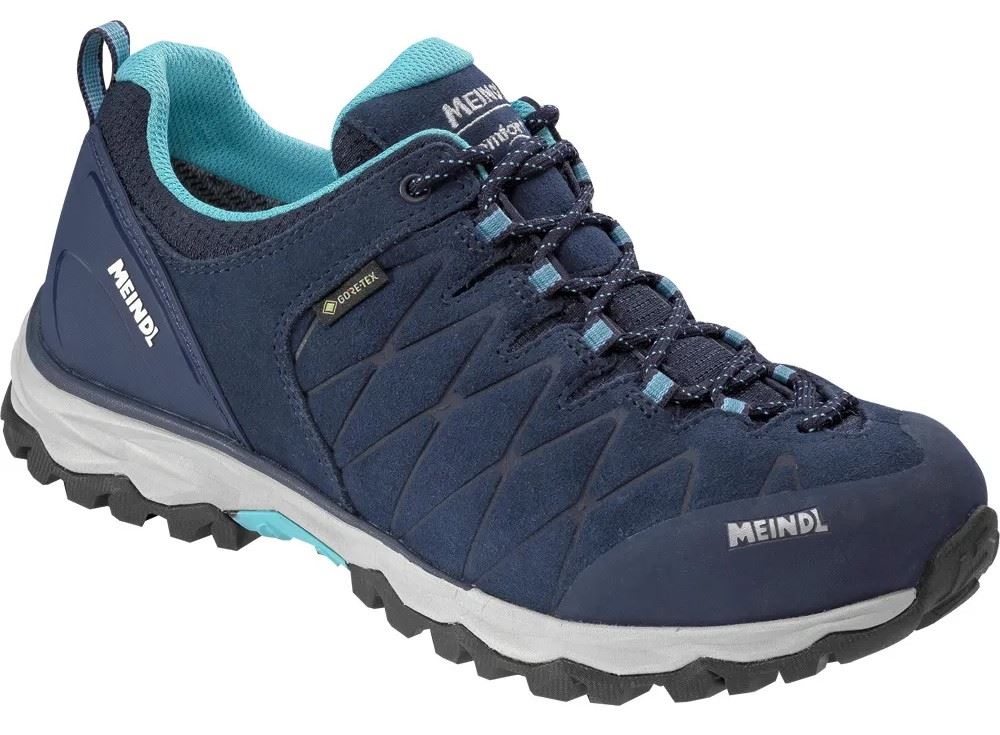 Mondello Lady GTX Lage Wandelschoen Dames Marine/Türkis 6/39,5