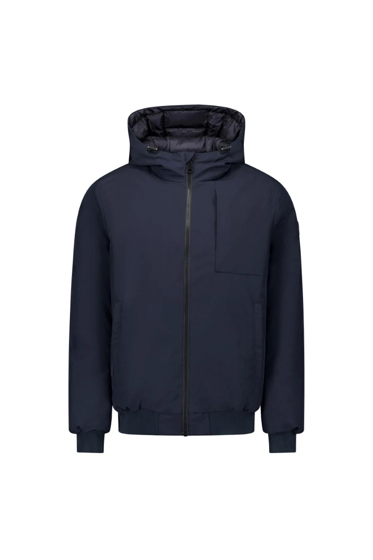 Airforce Hooded Reversible Winterjas Heren Dark Navy Blue S