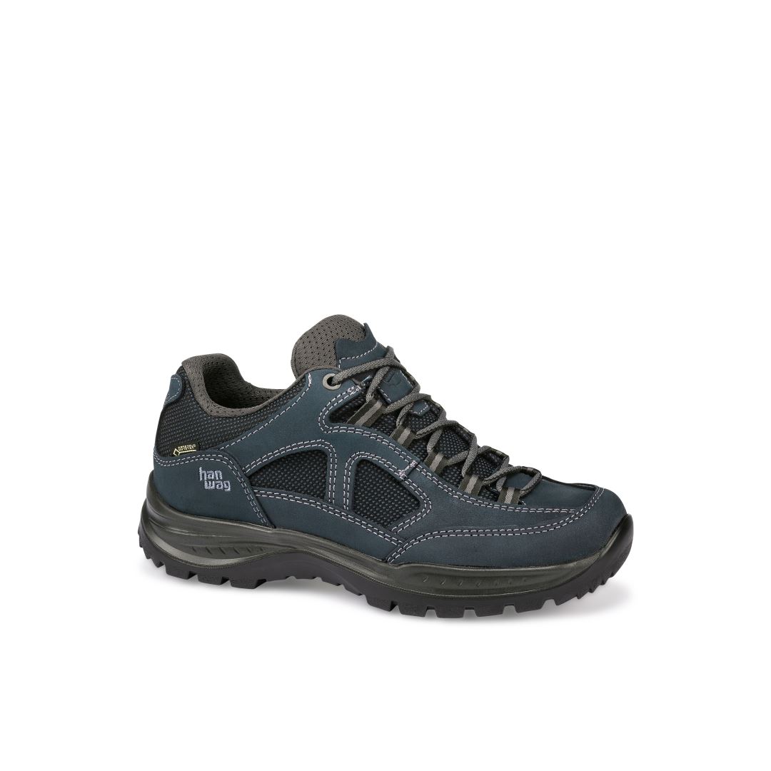 Hanwag Gritstone Ii Gtx Lage Wandelschoen Dames Navy/Asphalt 8, 5/42, 5