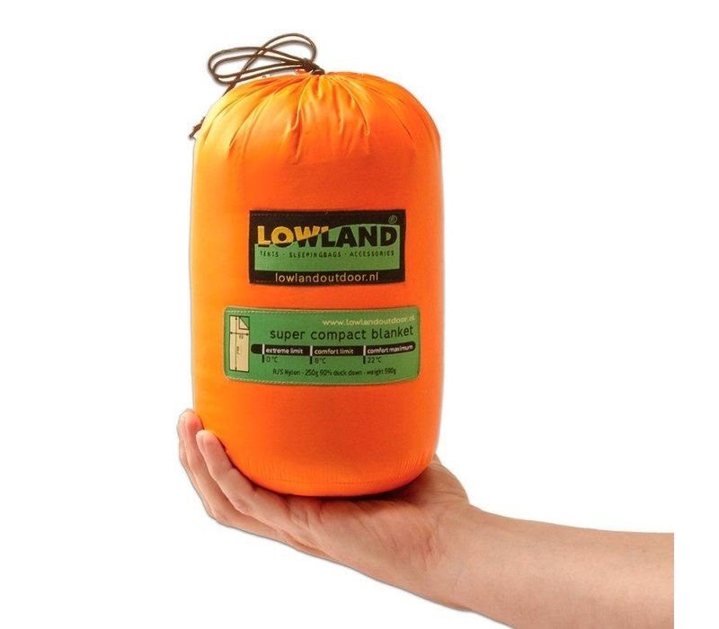 Super Compact Blanket Deken Slaapzak Orange
