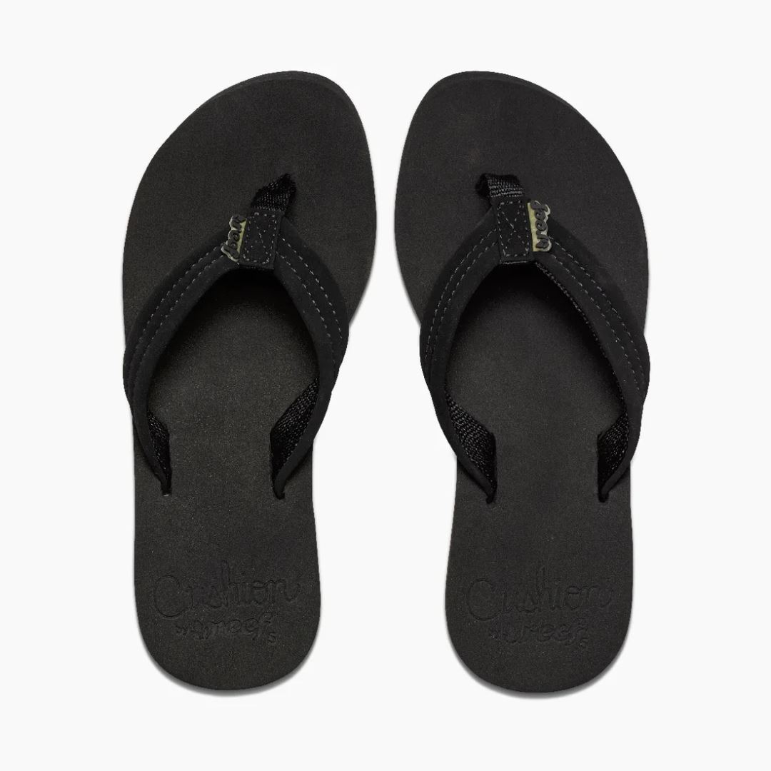 Cushion Breeze Slipper Dames Black/Black 6