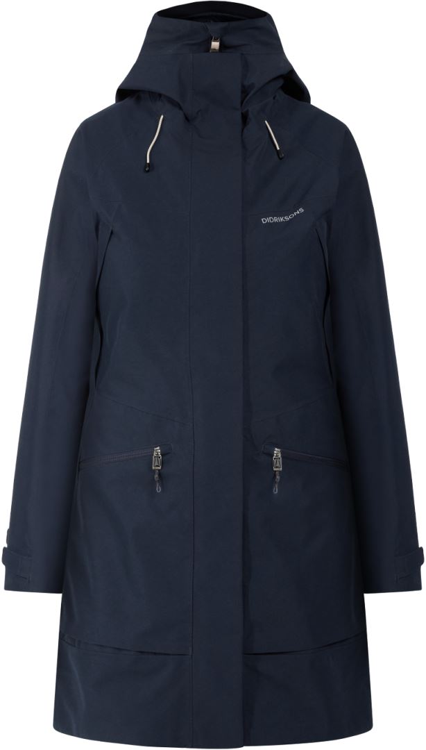 Didriksons Dark Night Blue Ilma Parka Jas Dames 42