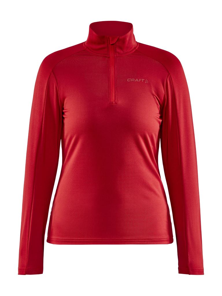 Craft Gain Midlayer Shirt Dames Bright Red L