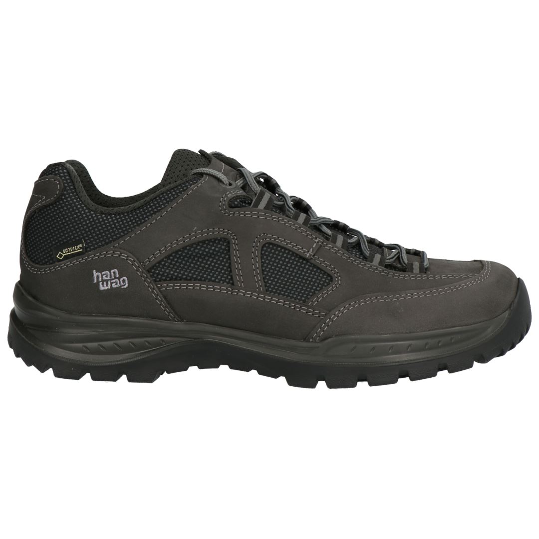 Gritstone II Wide GTX Lage Wandelschoen Heren Asphalt/Black 10