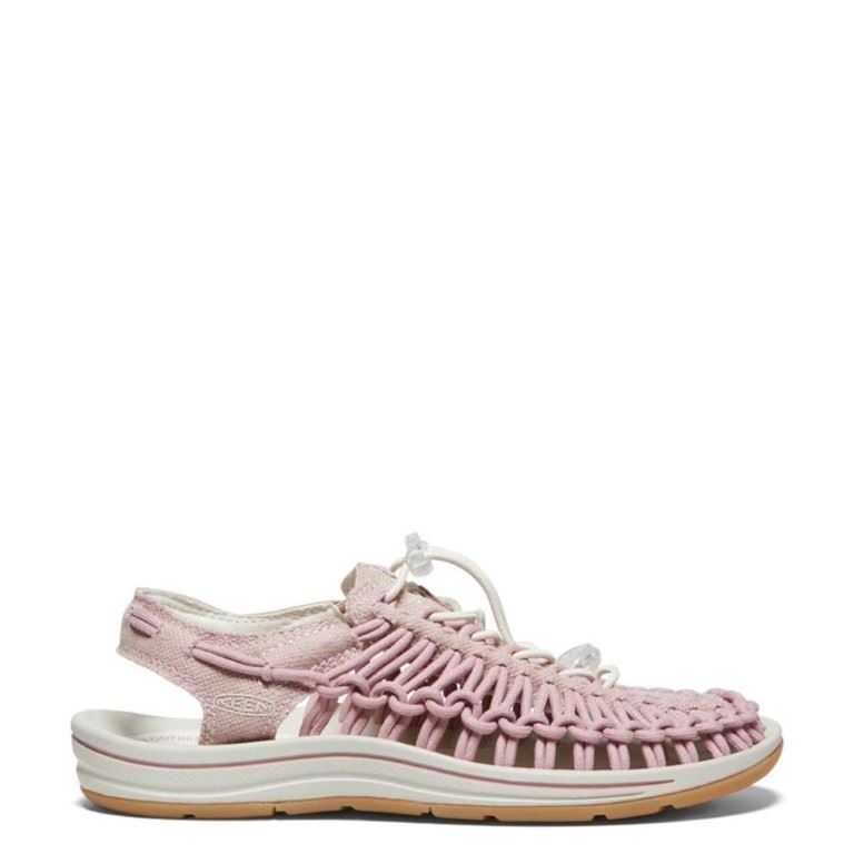 Uneek Canvas W Dames Sandaal Fawn/Birch 8,5