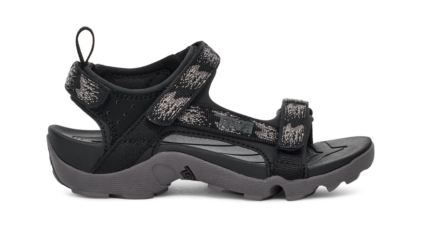 Tanza Sandaal Kinderen Rainfall Black/Grey K12
