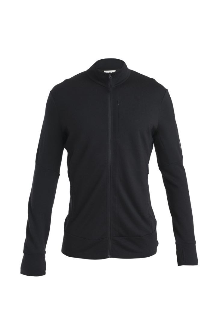 Merino 260 QuantuIV LS Zip Vest Hommes Black S