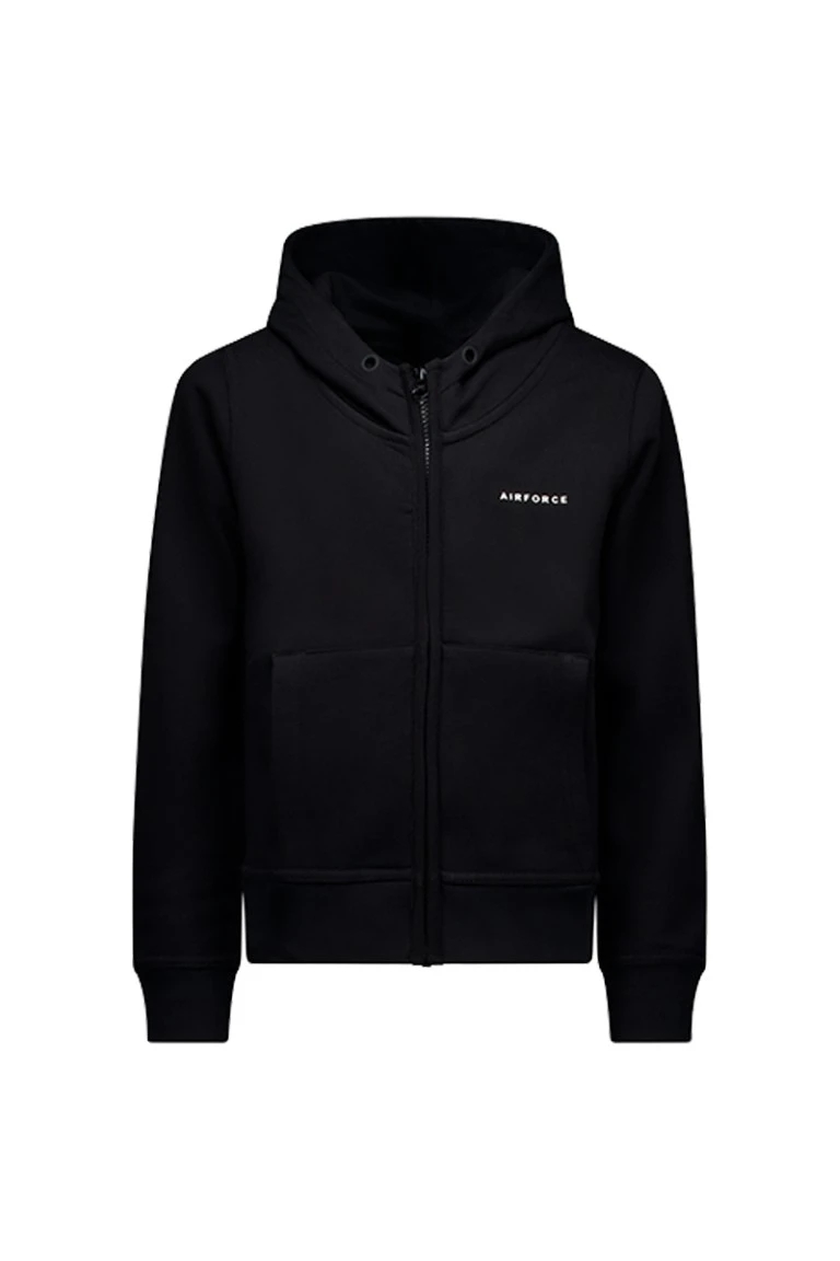 Basic Hooded Zip Vest Kinderen Soellaart.nl