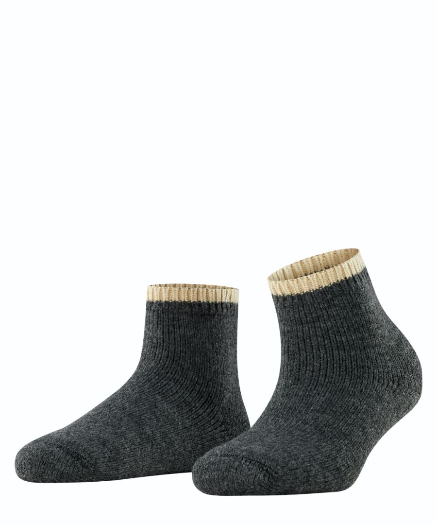 Cosy Plush Slof Dames Anthra.Mel 35-38