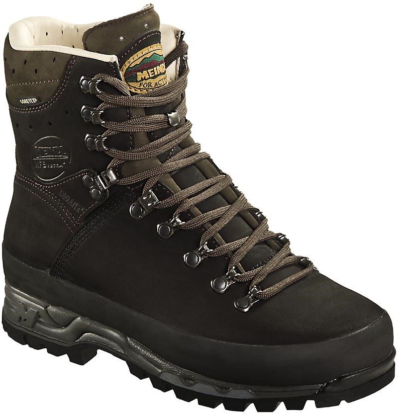 Island MFS Active Hoge Wandelschoen Heren Schwarz/Dunkelbraun 11/46