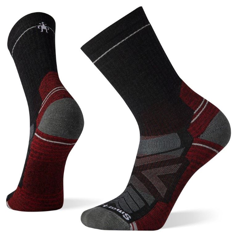 Smartwool Hike Light Cushion Crew Wandelsok Charcoal M