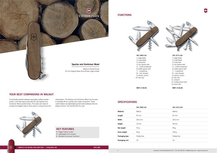 Spartan Wood Blister Vp Zakmes Wood