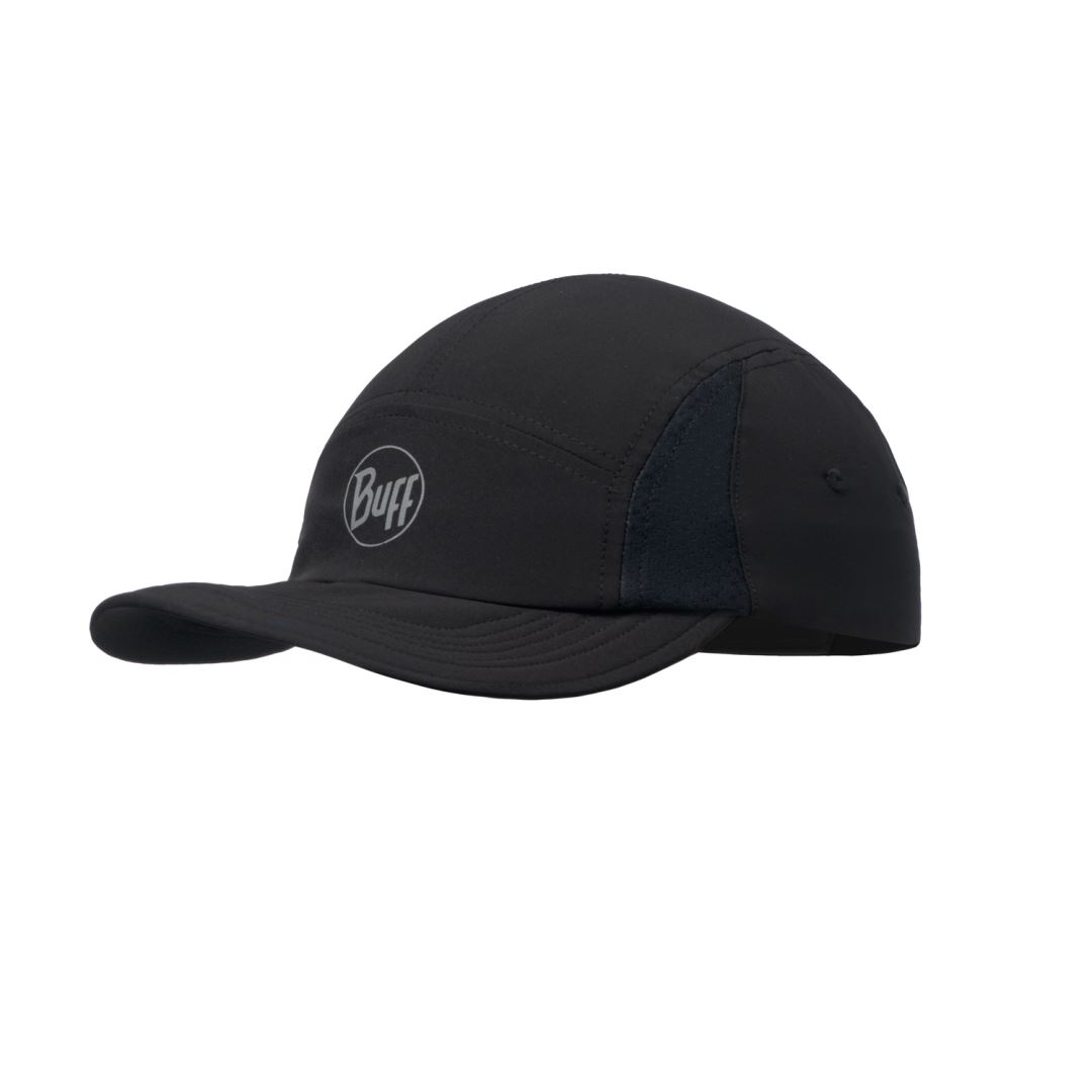 5 Panel Go Cap Solid Black L/XL