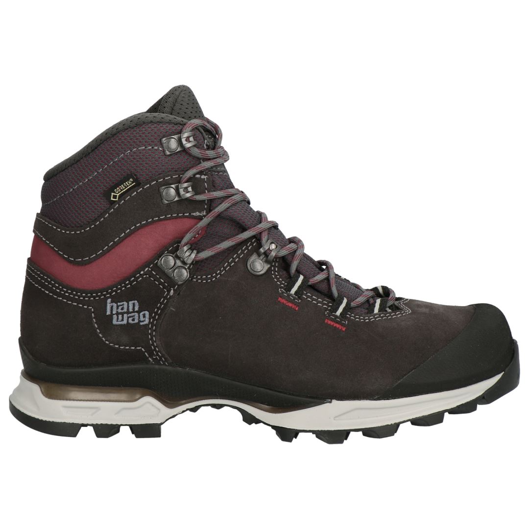 Tatra Light Bunion Lady Gtx Dames Hoge Wandelschoen Asphalt/Dark Garnet 3,5/36,5