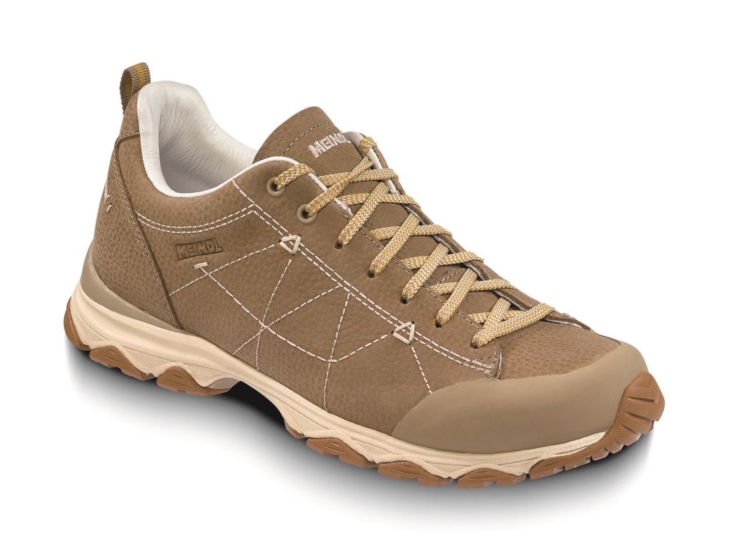 Matera Lady Dames Lage Wandelschoen Natur/Beige 7,5/41,5