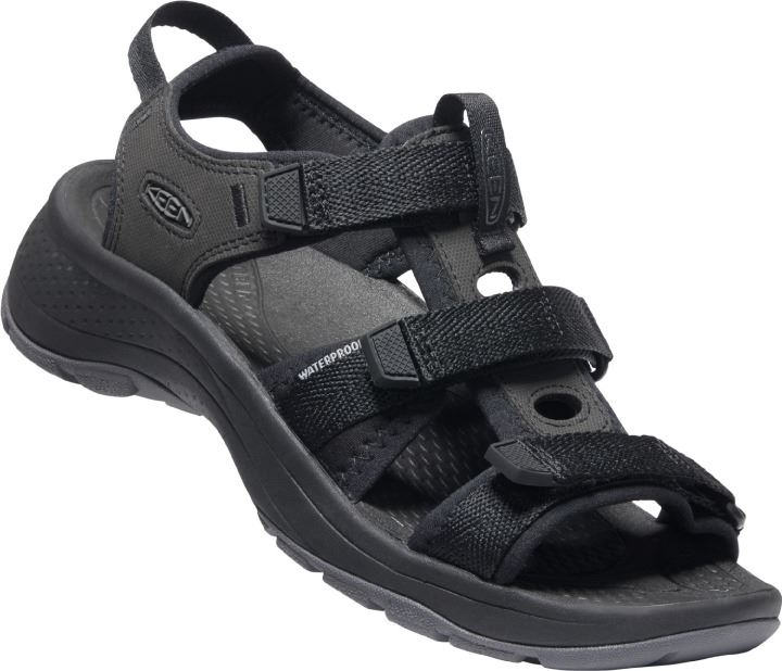 Astoria West Open Toe Dames Sandaal Black/Black 7