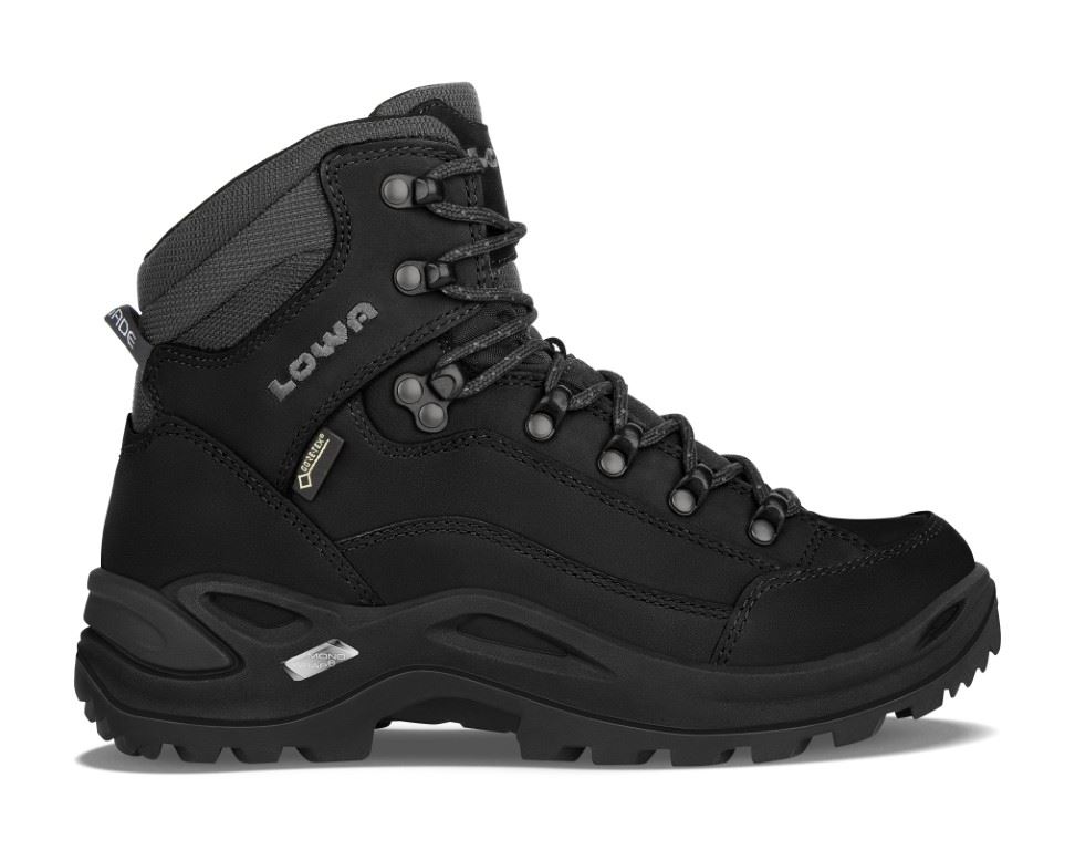 Lowa Renegade Gtx Mid Hoge Wandelschoen Dames Deep Black 8