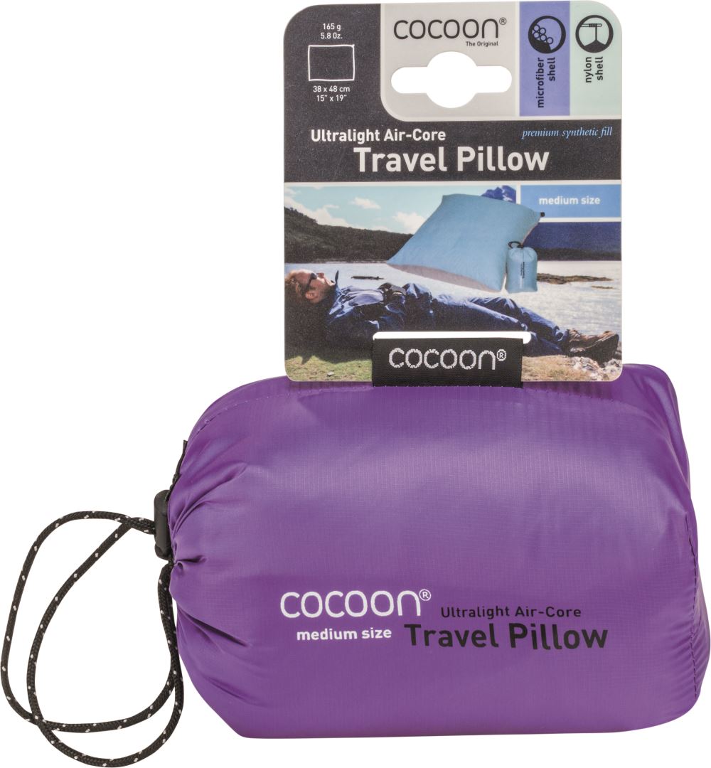 Air Core Pillow Ul M, Purple Kussen Purple/Grey M Soellaart.nl