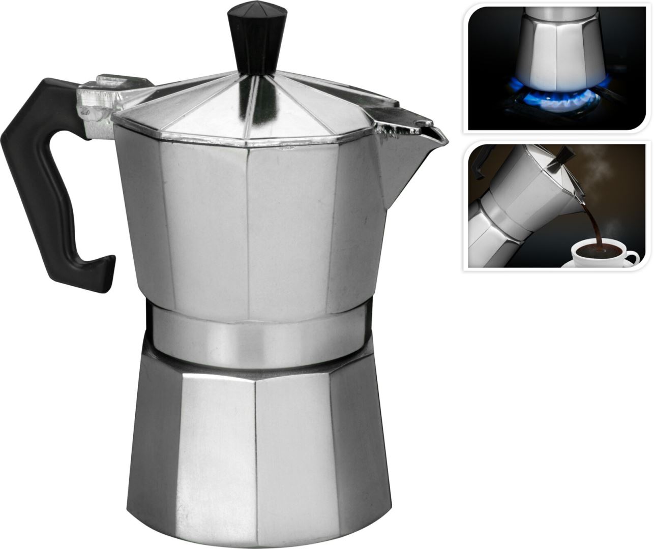 Excellent houseware Percolator 330 Ml Koffiezetter 330 Ml