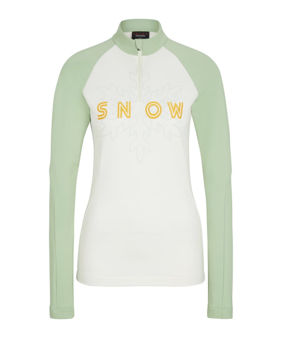 Falke Chemise thermo L/S pour femmes Off-White M