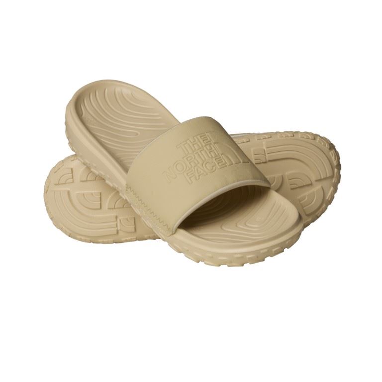 Never Stop Cush Slide Slipper Heren Gravel/Gravel 110