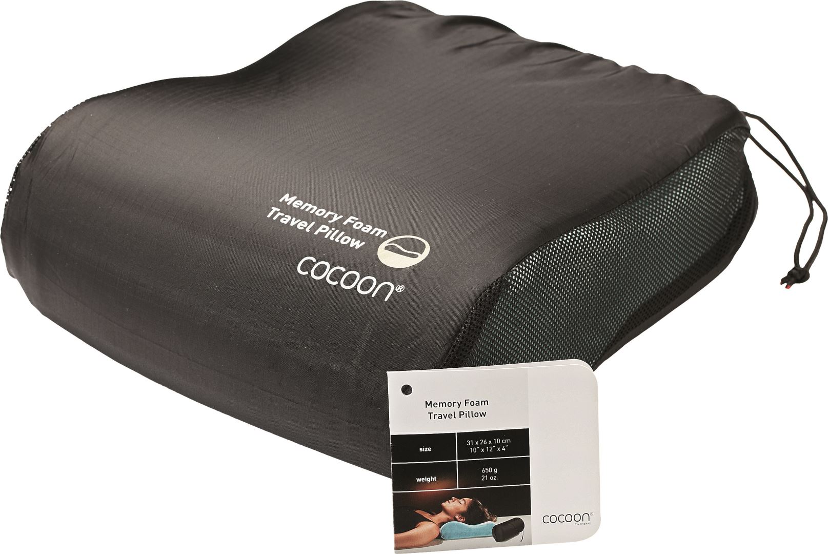 Memory Foam Travel Pillow Kussen Slate Blue