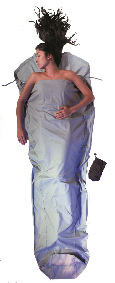 Mummyliner, 100% coton, Cactus Blue Sheet Bag