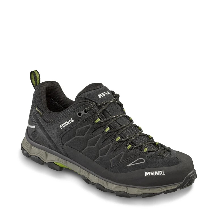 Lite Trail GTX Lage Wandelschoen Heren Schwarz/Gelb 10