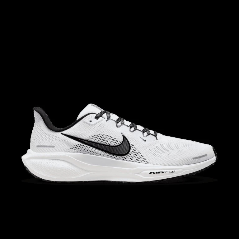 Air Zoom Pegasus 41 Hardloopschoen Heren White/Black-Pure Platinum-Summit White 9,5