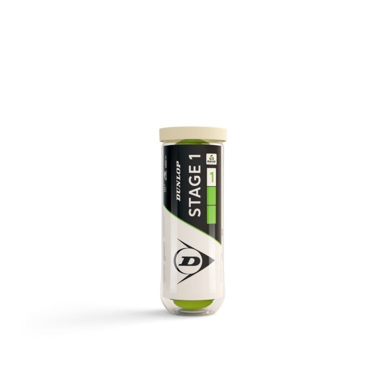 Stage 1 Green 3Pet Tennisballen Groen