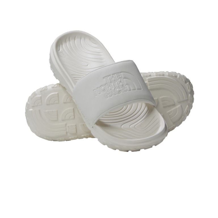 Never Stop Cush Slide Slipper Dames White Dune/White Dune 080