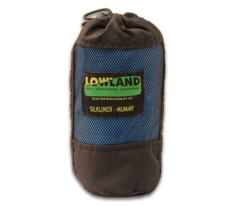 Mumienschlafsack mit Seideneinlage