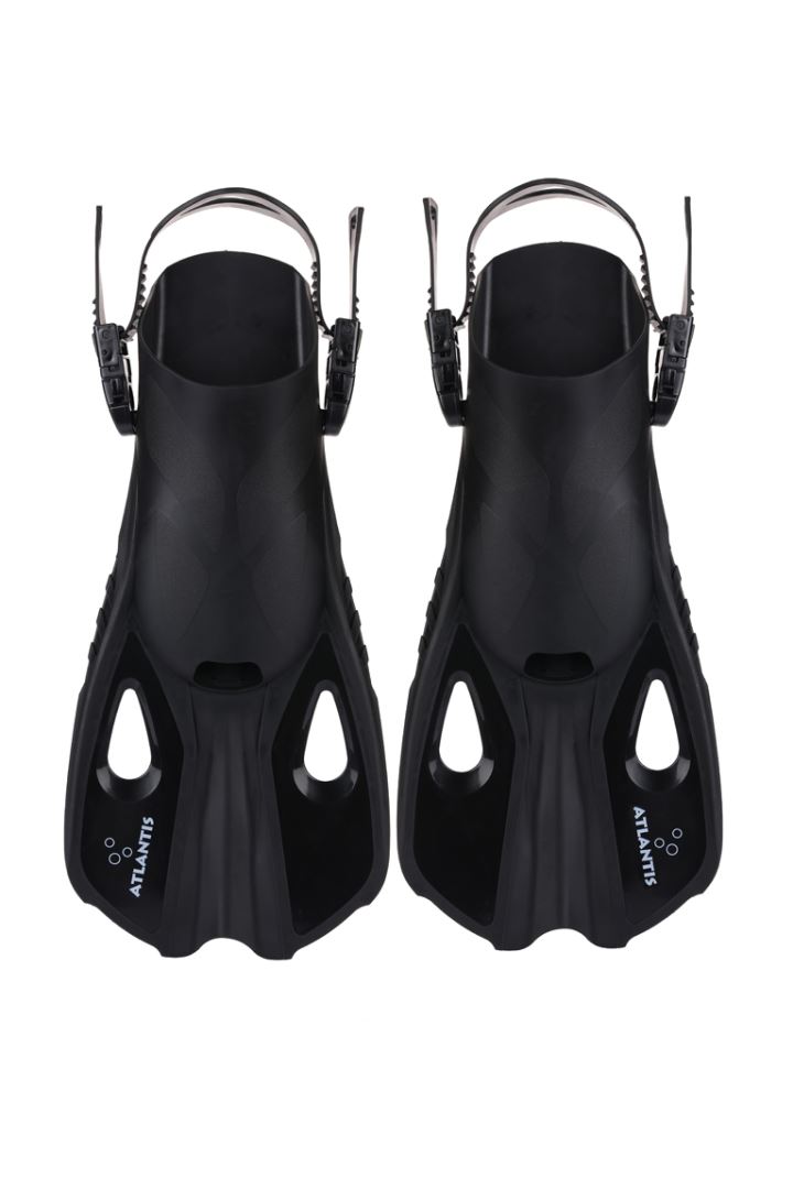 Snapper Flippers Black S/M (37-41)