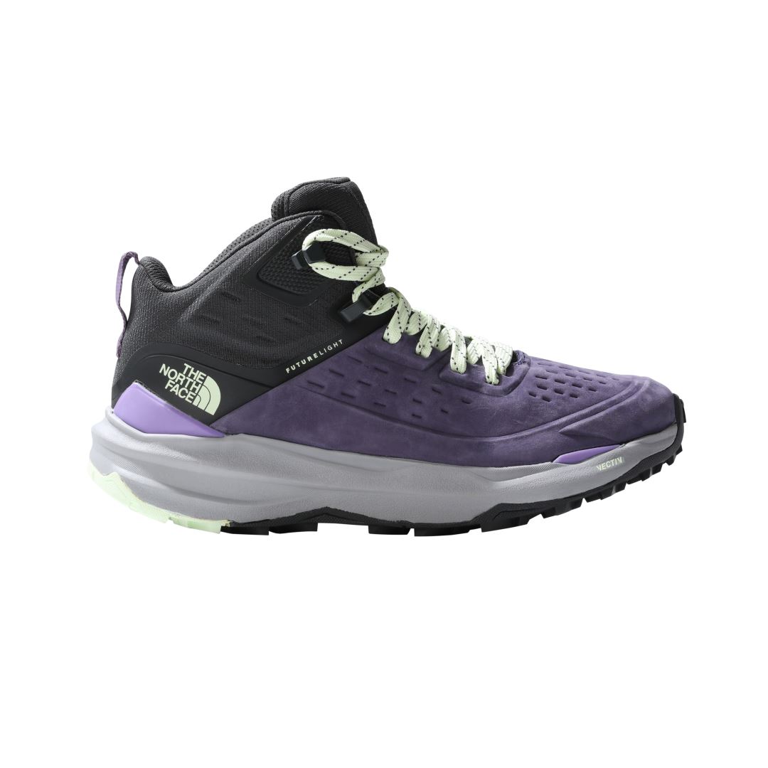 Vectiv Exploris 2 Mid Futurelight Leather Dames Hoge Wandelschoen Lunar Slate - Asphalt Grey 42