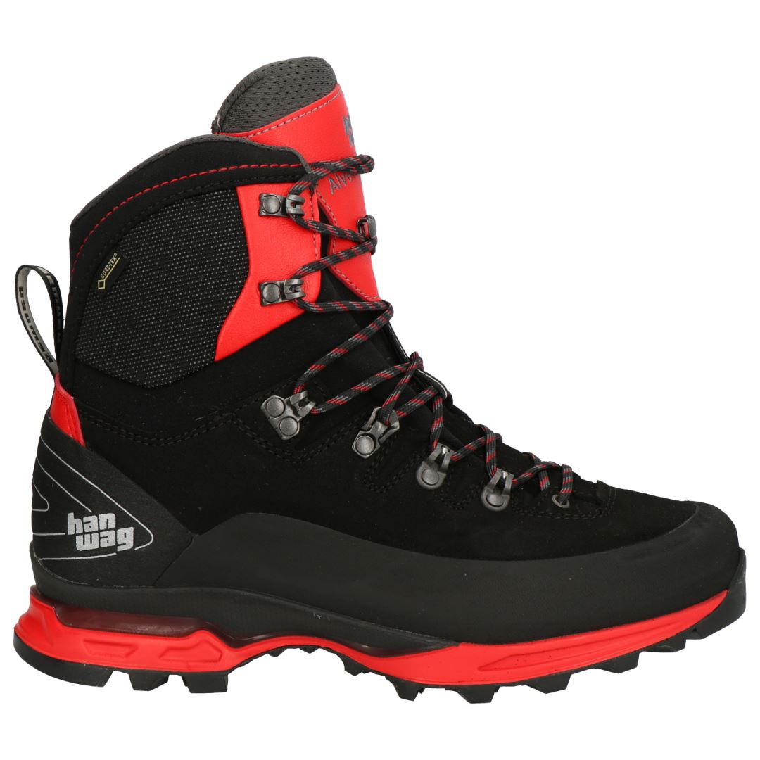Alverstone II Gtx Heren Hoge Wandelschoen Black/Red 7/41