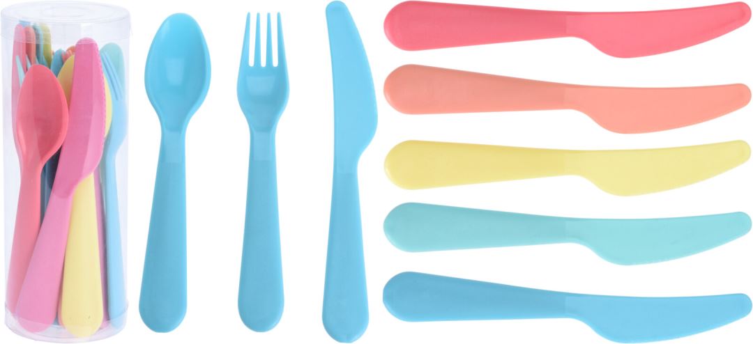Ensemble de 18 pièces de couverts assortis