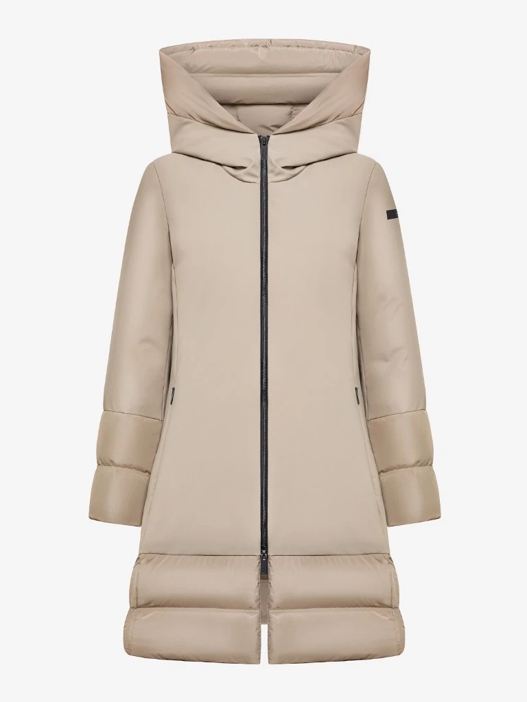 Rrd Surflex Winter Hybrid Long Parka Jas Dames Tabacco 38