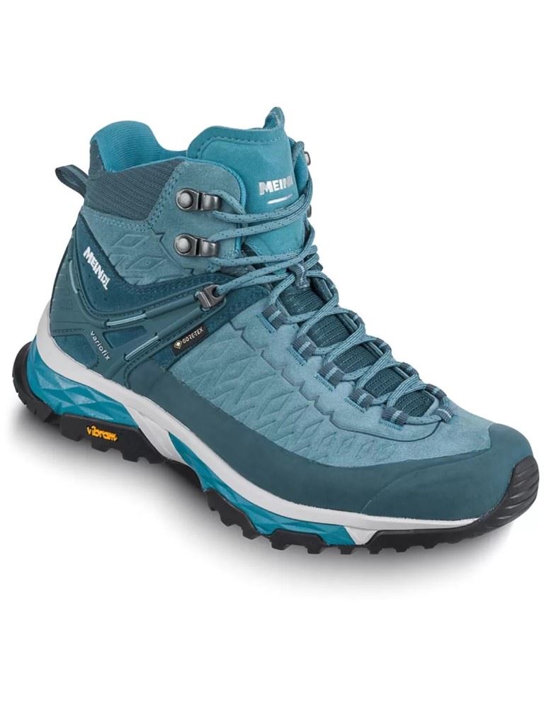 Meindl Top Trail Lady Mid Gtx Dames Hoge Wandelschoen Türkis 6, 5