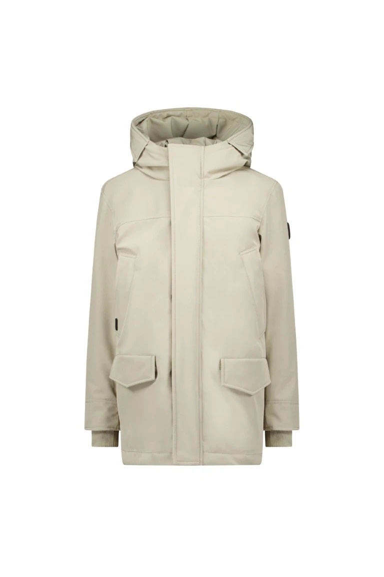 Airforce Snow Parka Jas Kinder - Jongens Aluminum 14